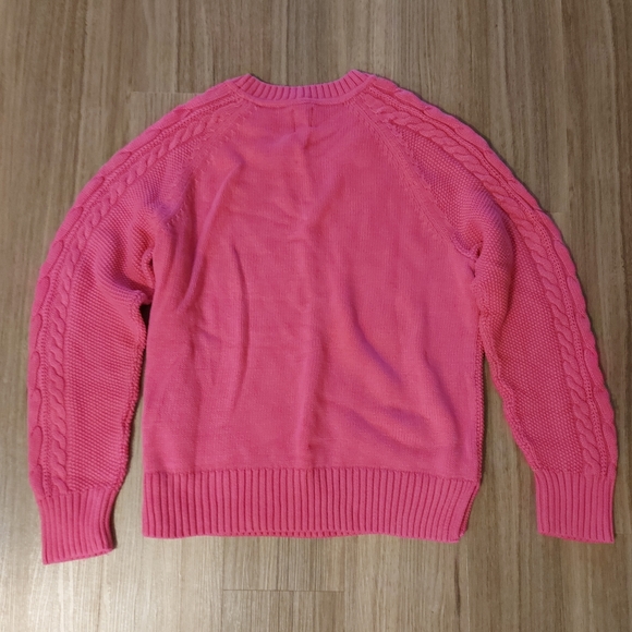 New Pink Gap Cotton Sweater - Picture 4 of 6